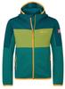 Куртка Trollkids Sogndal Jacket XT Fleece jacket бирюзовая SeaGreen LagoonGreen PearGreen SaharaSunset