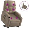 VidaXL Fauteuil Inclinable de Massage, Chaise de Relaxation avec Dossier et Repose-pied Réglables, Siège de Salon Salle de 3204671