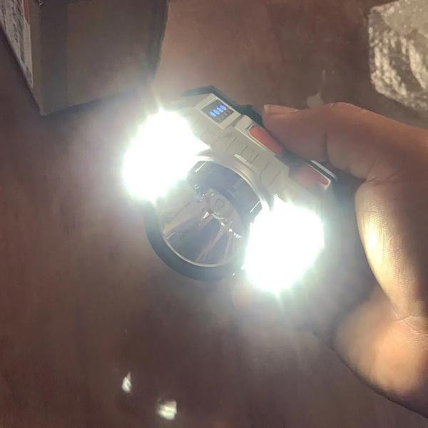 T20 супер мощный встроенный аккумулятор налобный фонарь USB перезаряжаемый светодиодный многофункциональный водонепроницаемый фонарик фонарик для отдыха на природе