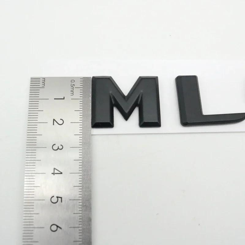 After 2017 3D ABS For Mercedes-Benz W163 W164 W166 ML63 ML55 ML250 ML320 ML350 ML420 ML450 ML500 ML550 Emblem Logo Sticker AB1