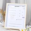 10" Japanese Wooden Nail Art Photo Frame with Nail Tips Display for Gel Polish Chart