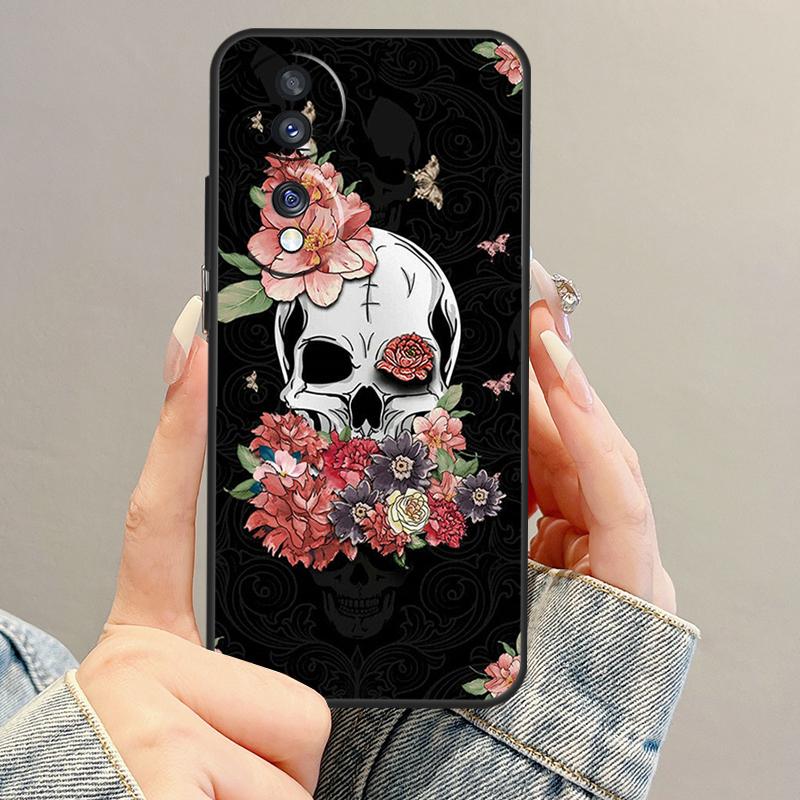 Cool Skull Gothic Case For Honor Magic 7 Lite 5 6 Pro Honor 200 400 X9c X9b X9a X8b X8a X8 X9 50 70 90 Cover