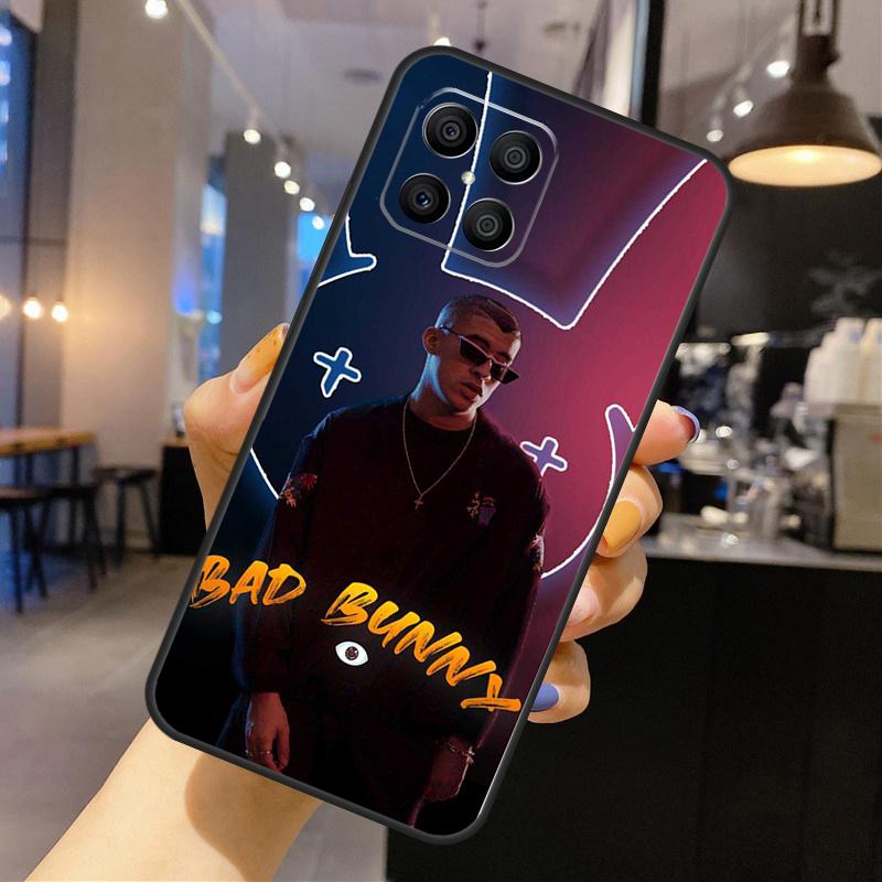 Чехлы Bad Bunny для Huawei P20 P30 P40 Lite P50 Pro P Smart 2019 Nova 5T 9 Honor X7 X8 X9 50