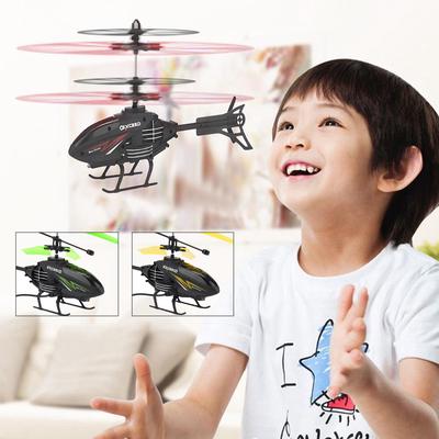 Мини RC Инфракрасный индукционный пульт дистанционного управления RC Toy 2CH гироскопический вертолет RC Drone