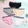 4PC Children's Panties Teenage Girls Cotton Underwear Big Girl's Pantie Briefs 8-14Years