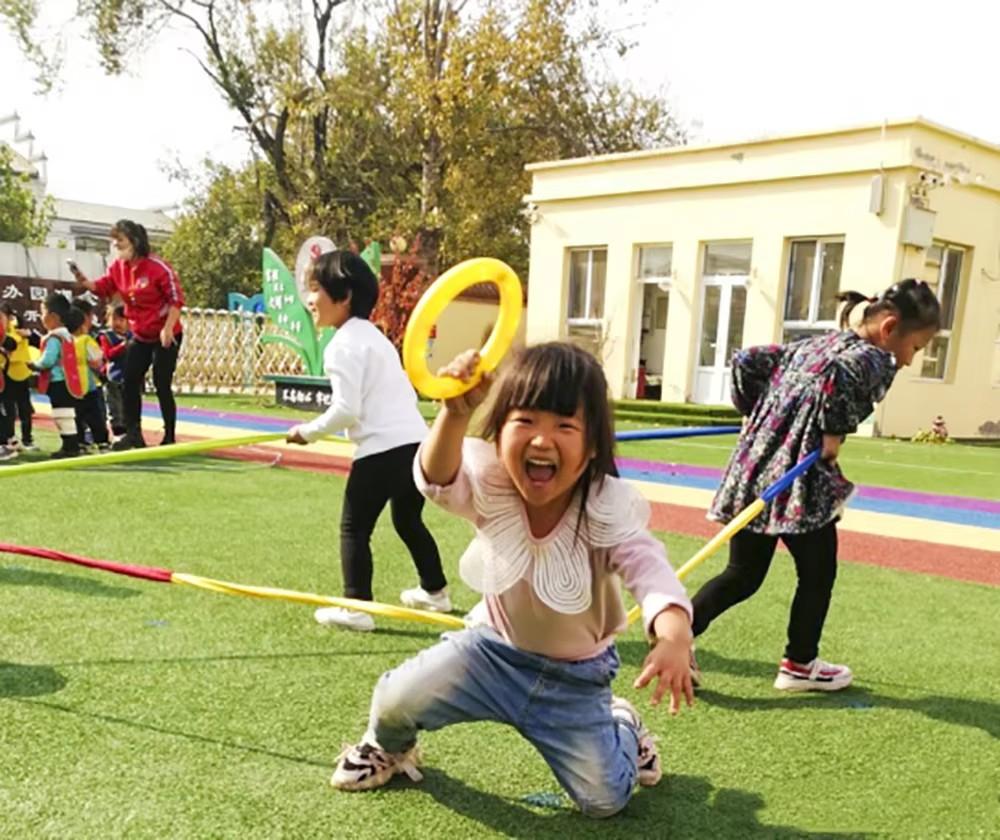 Outdoor Games Team Building Develop Sport  Entertainment Toys Children Elasticity Rope Circle Running Push for Kids Sensory Rope