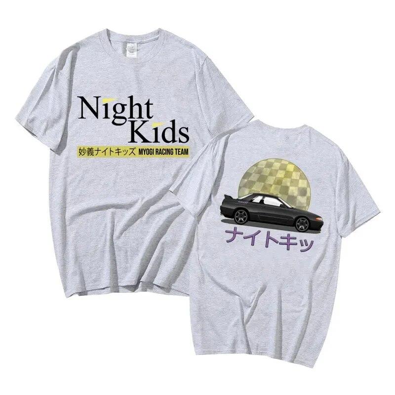 Летняя футболка унисекс, японское аниме, 90-е годы, Drift AE86, начальные футболки с принтом D, топы Y2k, женская хлопковая футболка с коротким рукавом, футболки унисекс