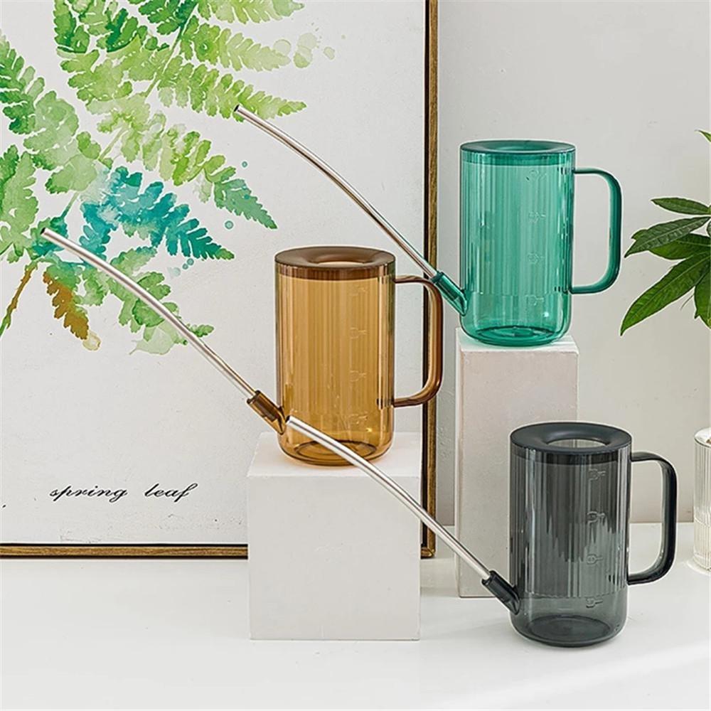 1 шт. Лейка для сада с длинным носиком, ручная лейка, разбрызгиватель с изогнутым носиком, садовые инструменты