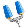 360-degree Rotating Turbo Nozzle GPM 4000 PSI Easy To Install Quick Connector