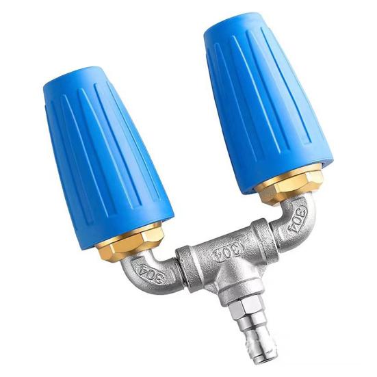360-degree Rotating Turbo Nozzle GPM 4000 PSI Easy To Install Quick Connector