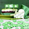 50PCS St. Patrick's Day Plastic Gold Game Chips Props Holiday Party Supplies