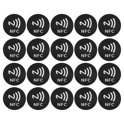 20 шт. NFC-наклеек 125 кГц, антиинтерференционная идентификация телефона, NFC-наклейка для контроля доступа, помощника по дому