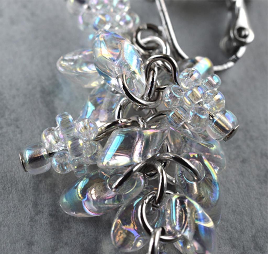 MIYUKI Bead Kit Aurora Glass Accessory Kit Earrings BFK-667