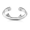 Fashion Super Cute Cartoon Cat Claw Footprint Ring Cute Animal Cat Ear Personality Open Ring MIT