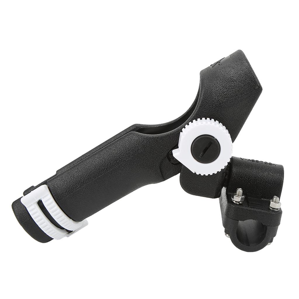 Fishing Rod Bracket 90 Degree Adjustable 45mm Socket 1in Clip Clamp On Rod Holder Rack