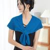 Women Shawl Hollow Knitting Comfortable Warm Shawl Solid Color Lace-up Lightweight Shoulder Wrap Costume Accessories