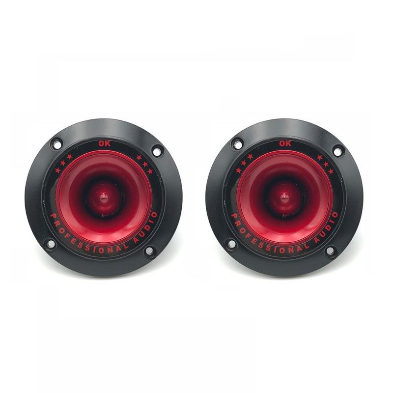 2Pcs Piezoelectric Tweeter 3" Audio Speaker Treble Ceramic Piezo Loudspeaker