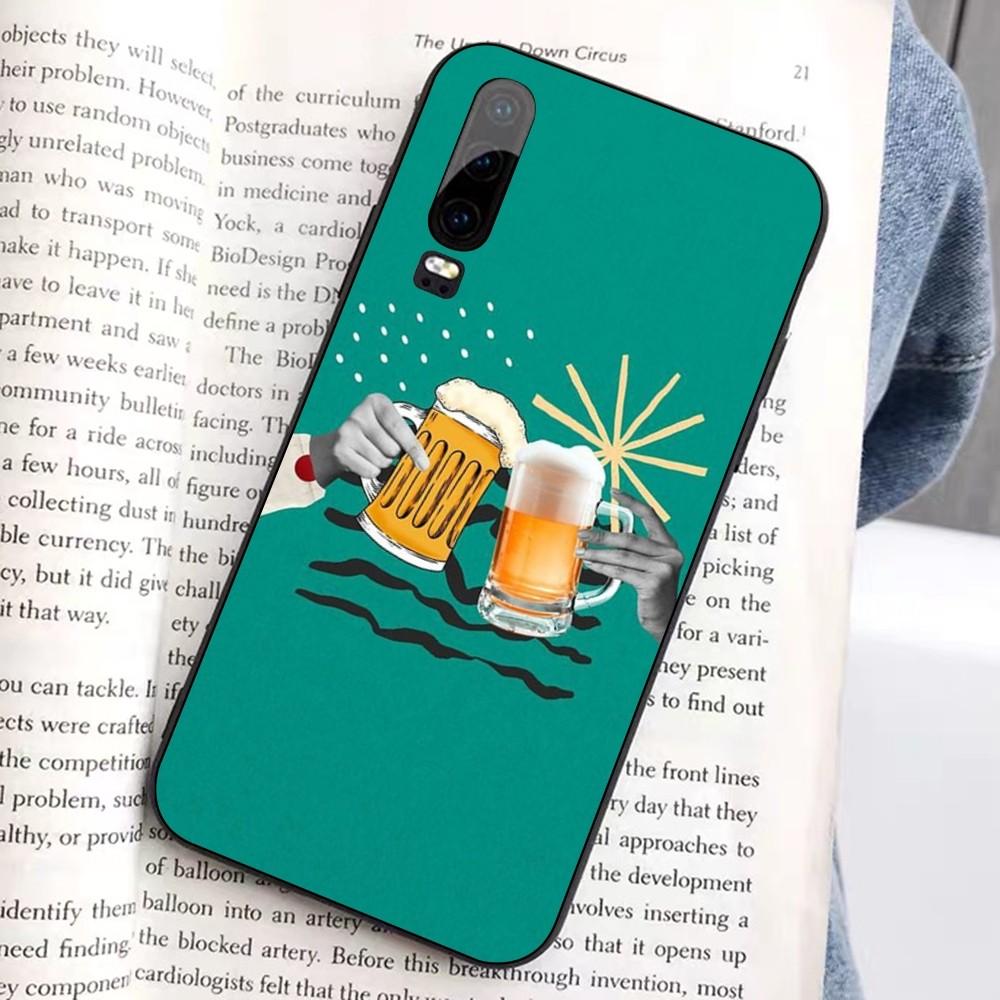 Чехол для телефона 'Пиво Алкоголь' для Huawei Honor 10 Lite 9 20 7A 9X 30 50 60 70 Pro Plus Мягкий Силиконовый Чехол