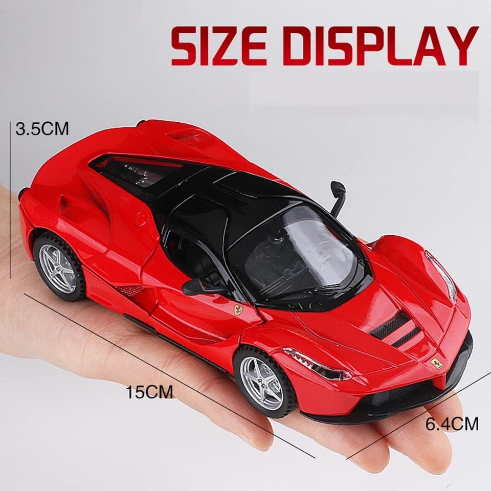 Ferrari LaFerrari Laboratory Supercar Simulation Diecast & Toy Vehicles Sounds & Light Pull Back Car 1:32 модели из сплава в подарок на день рождения