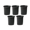 Flower Tube 20 Type Black Set of 5