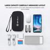Headphone Data Cable USB Storage Bag Charger Power Bank Box For Alfa Romeo Giulietta GT 159 147 156 Mito Brera Giulia Spider F1SA0 