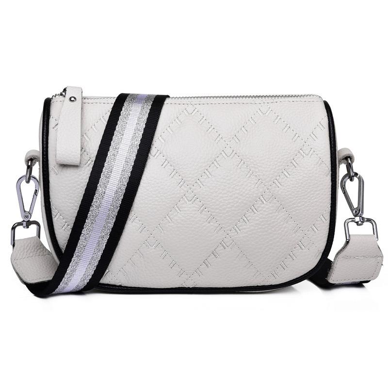 Кожаная сумка женская сумка простая и модная ретро ромбовидная маленькая ароматная ветровая сумка через плечо маленькая квадратная сумка Tide