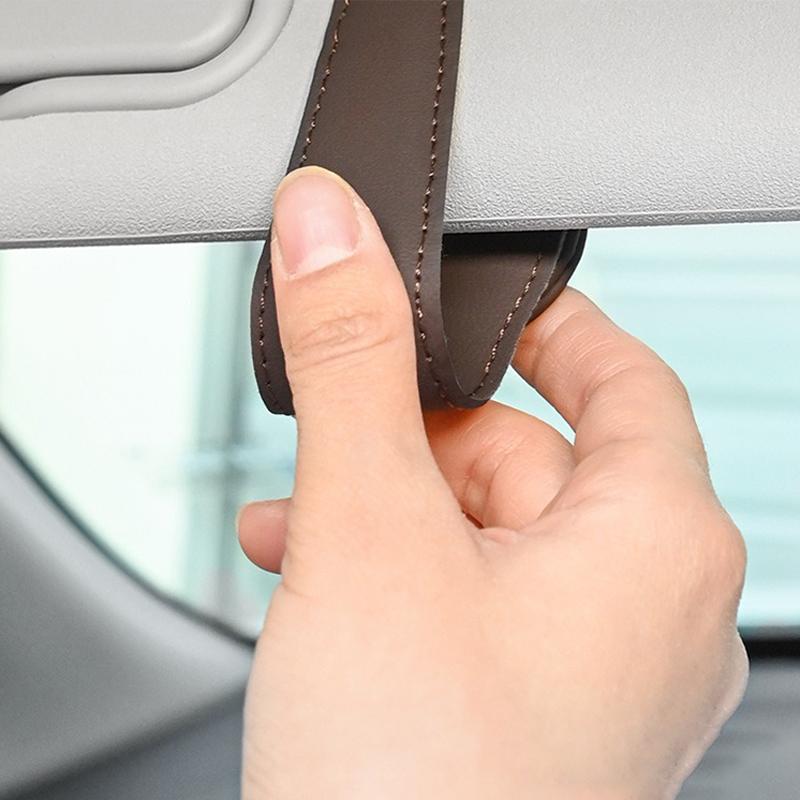 Car Sunglasses Clip Card Ticket Holder Stand Eyeglasses Car Accessories For Mitsubishi ASX Chaveiro Lancer Outlander Pajero EX
