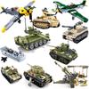 SLUBAN Вторая мировая война Военный США Десантный корабль Higgins Военный корабль Конструктор Военно-морской Корабль-оружие Вторая мировая война Moc Кирпичи Классическая Модель Игрушка