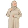 Women Prayer Clothes With Hijab Muslim Outfits Long Robe Abaya Turkish Islamic Dresses Dubai Kaftan With Rosary