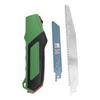 Hand Reciprocating Saw with 2 Sawblade Portable Saw Tool for Wood Pruning Rubber Metal Pipe Cutting