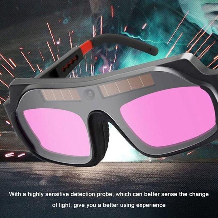 Lunettes de soudage, Automatique Variable Lumineux Soudage Verres à Souder Protection Anti-éblouissement Professionnel Verres