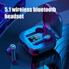 L10 LED Battery Display Bluetooth-compatible 5.1 Headset True Wireless Stereo Waterproof Earphone with Mic