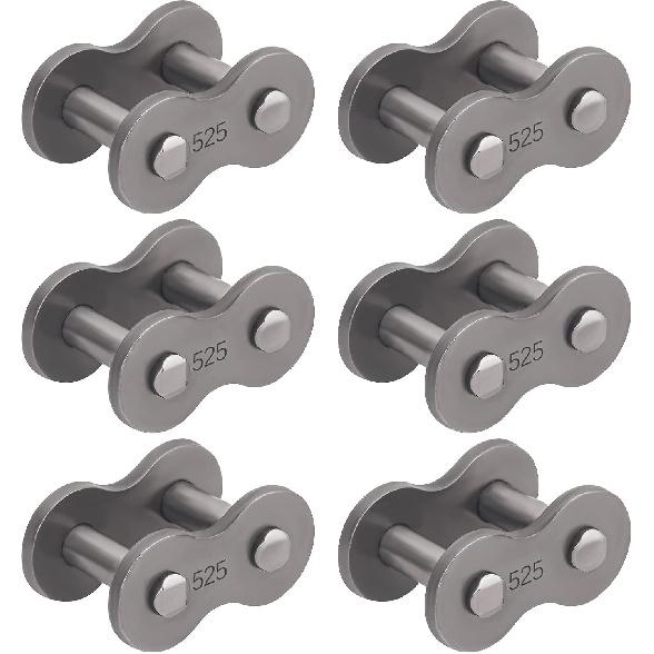 AHL 1 Pcs 520 Series Steel Master Link O-Ring Chain Clip-Type Connecting Link for Motorcycle Dirt Bike