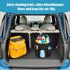 17l Cleaning Caddy With Handle Foldable Tool Bag Cleaning Supply Organizer Portable Bucket Home Kitchen Bathroom Storage Tote Basket