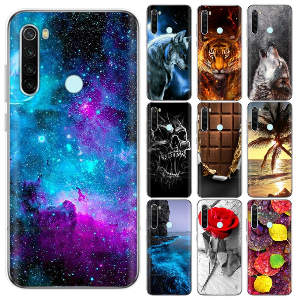Для Xiaomi Redmi Note 8T 8 T Чехол Силиконовый Расписной Мягкий ТПУ для Xiaomi Redmi Note 8 Pro Note8 8T Глобальный Чехол Обложка Fundas Coque