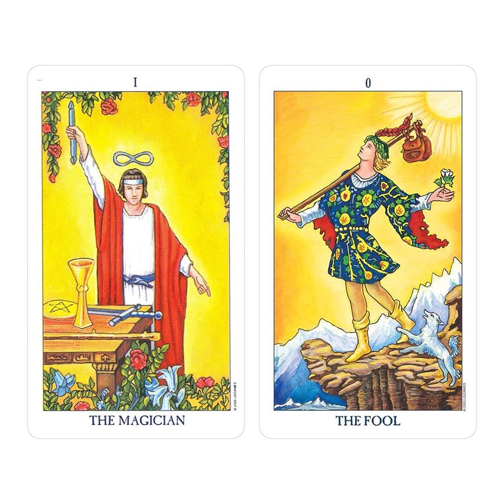 Kancharo Tarot Card Set Includes Japanese Tarot Card Instructions Pouch 78-Card [Radiant Rider-Waite Tarot] & (Authentic)