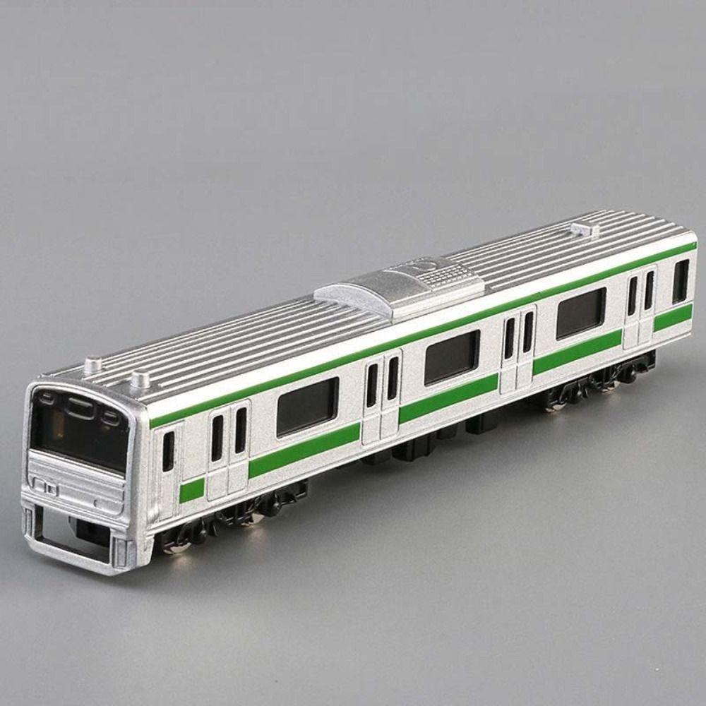 Zinc Zinc Alloy Material Simulation Train Model Nostalgic Green Retro Train Model Model Collection