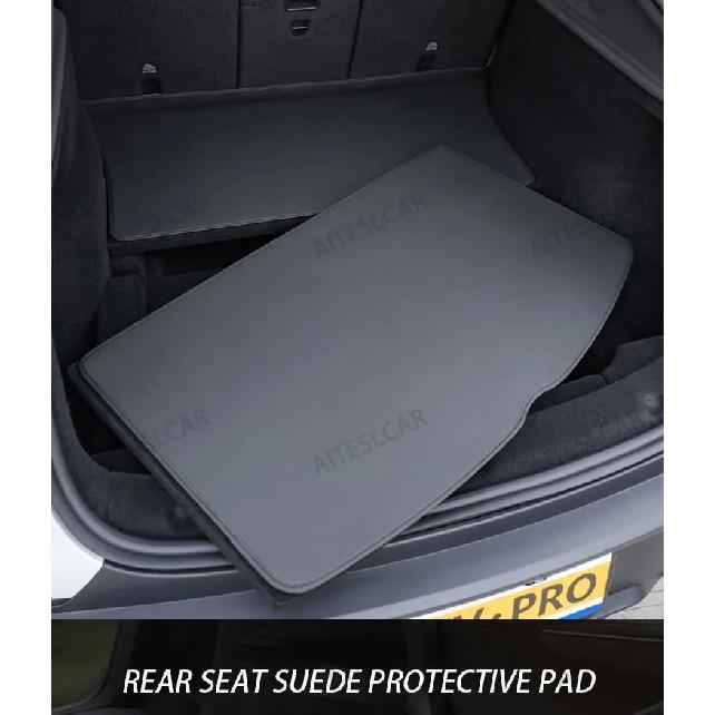 AITESLCAR For Tesla New Model Y Launch 2025 Juniper 2025+ Back Trunk Mat Carpet Waterproof Weather-resistant Pads Layer Mats