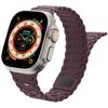 Magnetic Strap for Apple Watch Band Ultra 2 49mm 44mm 40mm 45mm 38mm 41mm 42mm Silicone Bracelet iWatch Series 9 8 7 6 Se bands