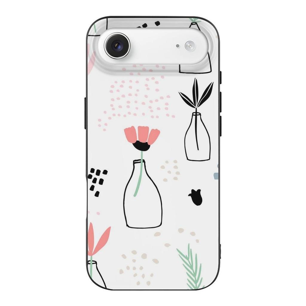 1 Pack For Iphone 17/17Air/17Pro/17ProMax Transparent TPU Anti-Slip Protective Case With Cushion Corners, Lens Lip And Smooth Buttons