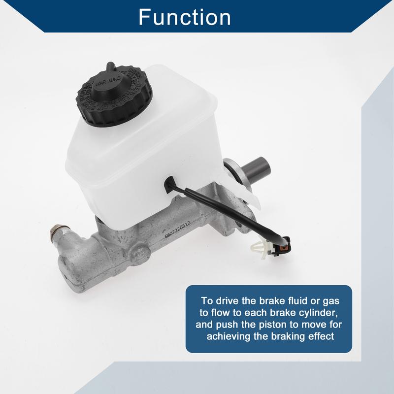 UXCELL No.0K2A349400 Brake Master Cylinder for Kia Spectra 2000-2004 Engine Compartment Hydraulic Master Cylinder