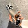 Mobile Phone Cases for iPhone 11 13 XR 15 Pro Max 12 14 Pro Max Case iPhone 16 XS Max Mirror Protective Case Mirror Exquisite Cartoon Waterproof