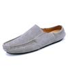 Плюс Большой Размер Полуботинки Для Мужчин Полу-Драг Повседневная Обувь Замшевые Кожаные Мюли Мужские Лоферы Тапочки Летние Слипоны Балетки