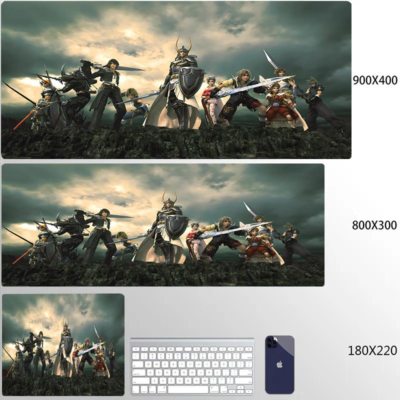 Mousepad Large Gaming Final Fantasy Mouse Pad Computer Keyboards Tablet Mat Extended Pads Offices Accessories Speed Deskmat Xxl