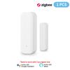 Tuya WiFi Zigbee Датчик Окна Двери Умный Дом Охранная Сигнализация Голосовое Управление Работает С Alexa Google Home SmartLife