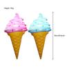Creative Swimming Float Pool Party Lounger Pool Floats Inflatable Ice Cream Swim Ring