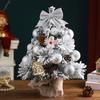 Mini Flocked Desktop Artificial Christmas Tree
