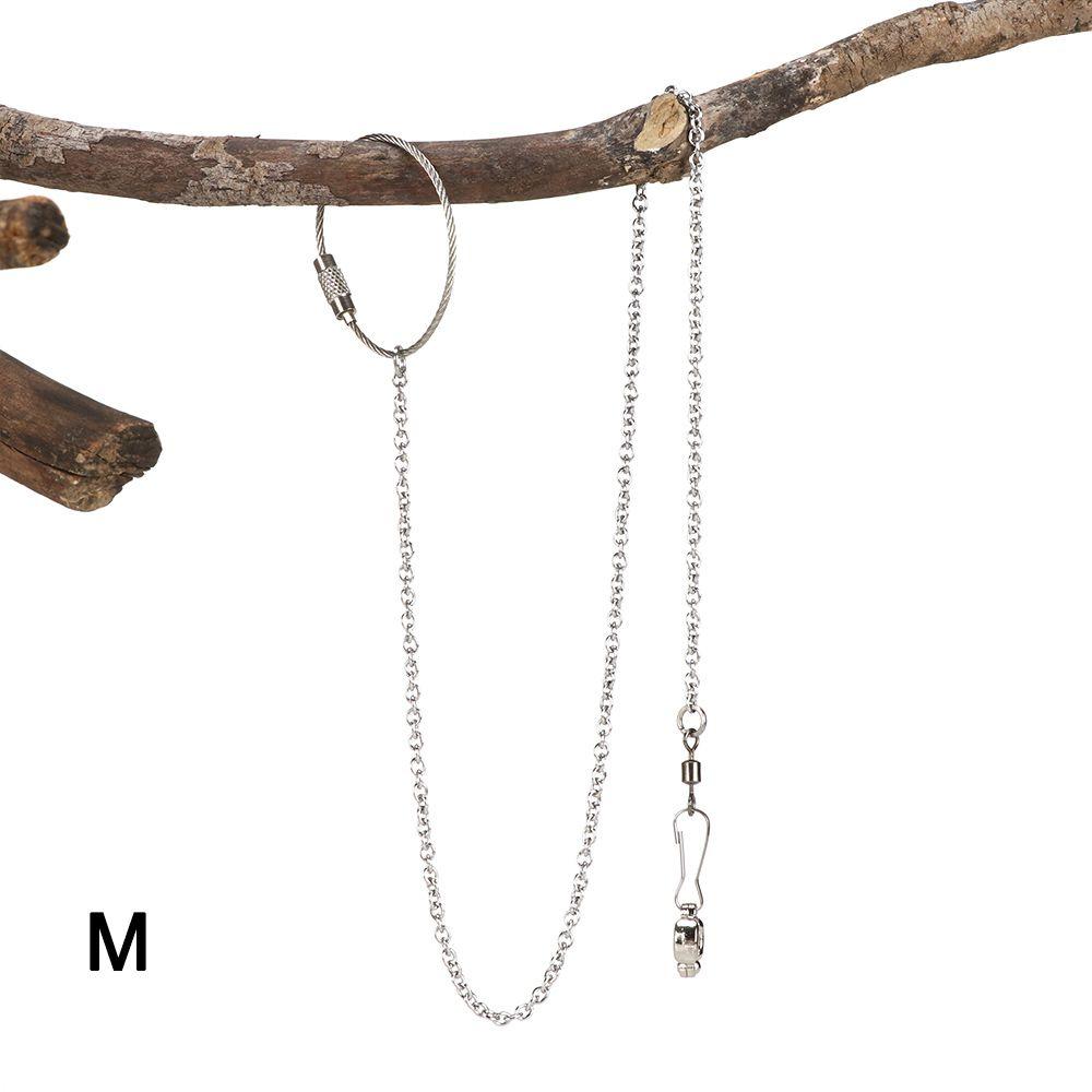 4 Size Flying Training Safe Parrot Foot Chain Bird's Foot Ring Anklet Stand Chain Ankle Foot Ring