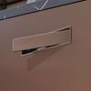 Morandi Invisible Aluminum Alloy Buckle Handles Modern Design Cabinet Wardrobe Door Knob Embedded Pull