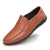 Модные новые дизайнерские лоферы из коровьей кожи для мужчин, модные мужские туфли для вождения на мягкой подошве, осенне-зимние однотонные повседневные туфли для мужчин